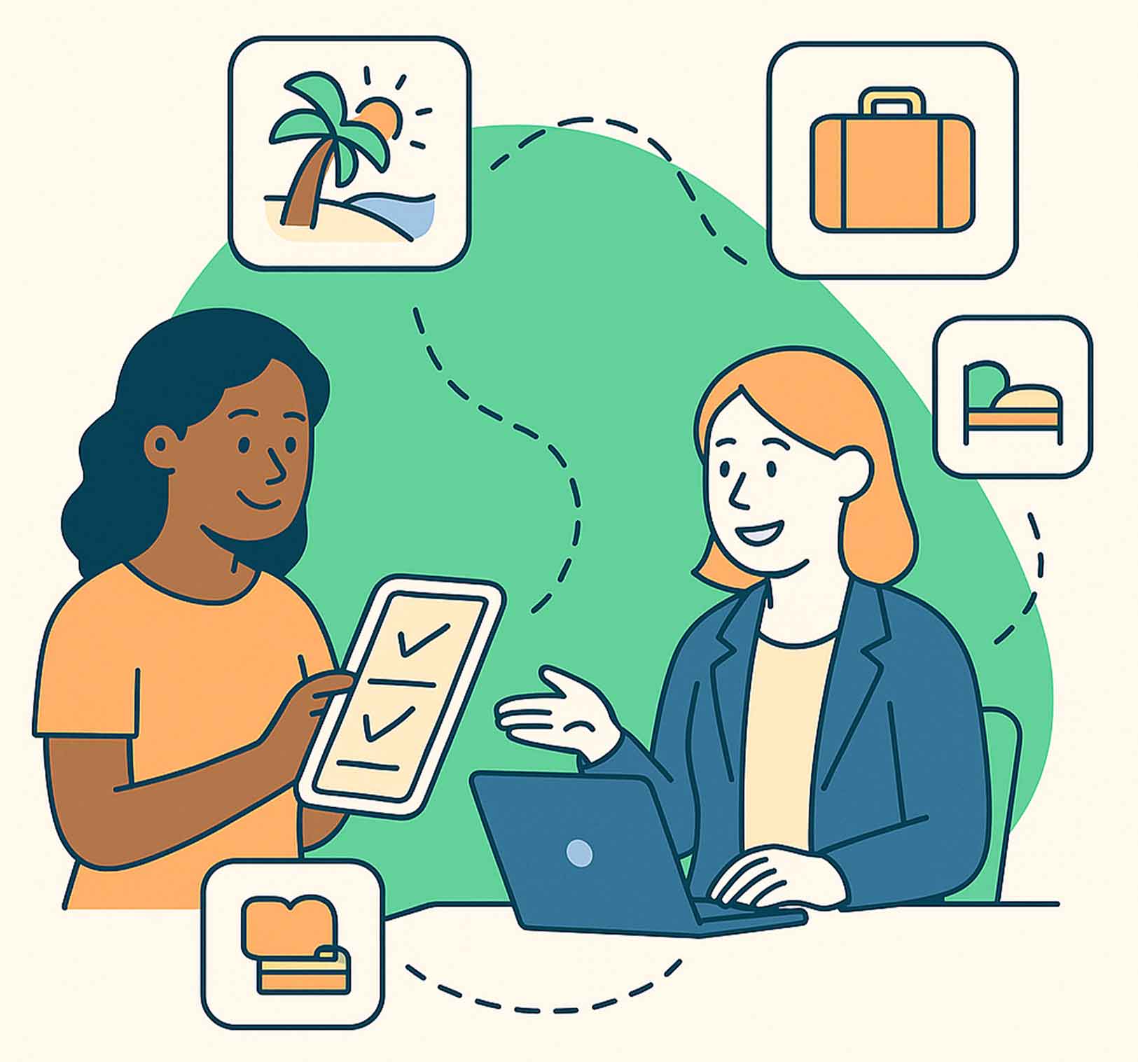 Avant le voyage: découvrir les attentes